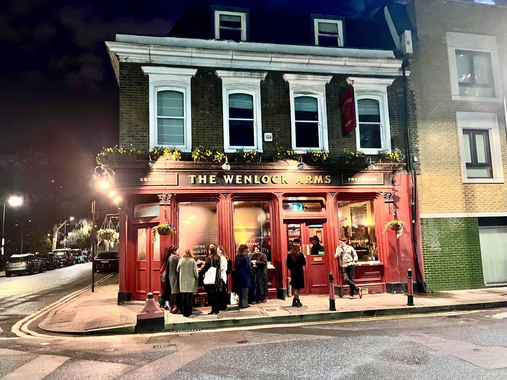 Wenlock Arms torstai-iltana.