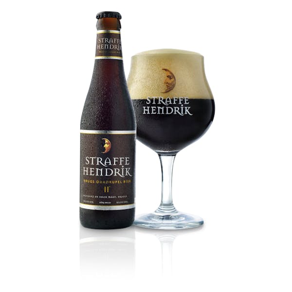 Straffe Hendrik Quadrupel (11 %)  on panimon mukaan Belgian ensimmäinen quadrupel (julkaistiin vuonna 2010). Hollannissa De Koningshoeven markkinoi ensimmäistä La Trappe Quadrupelia jo 1991. 