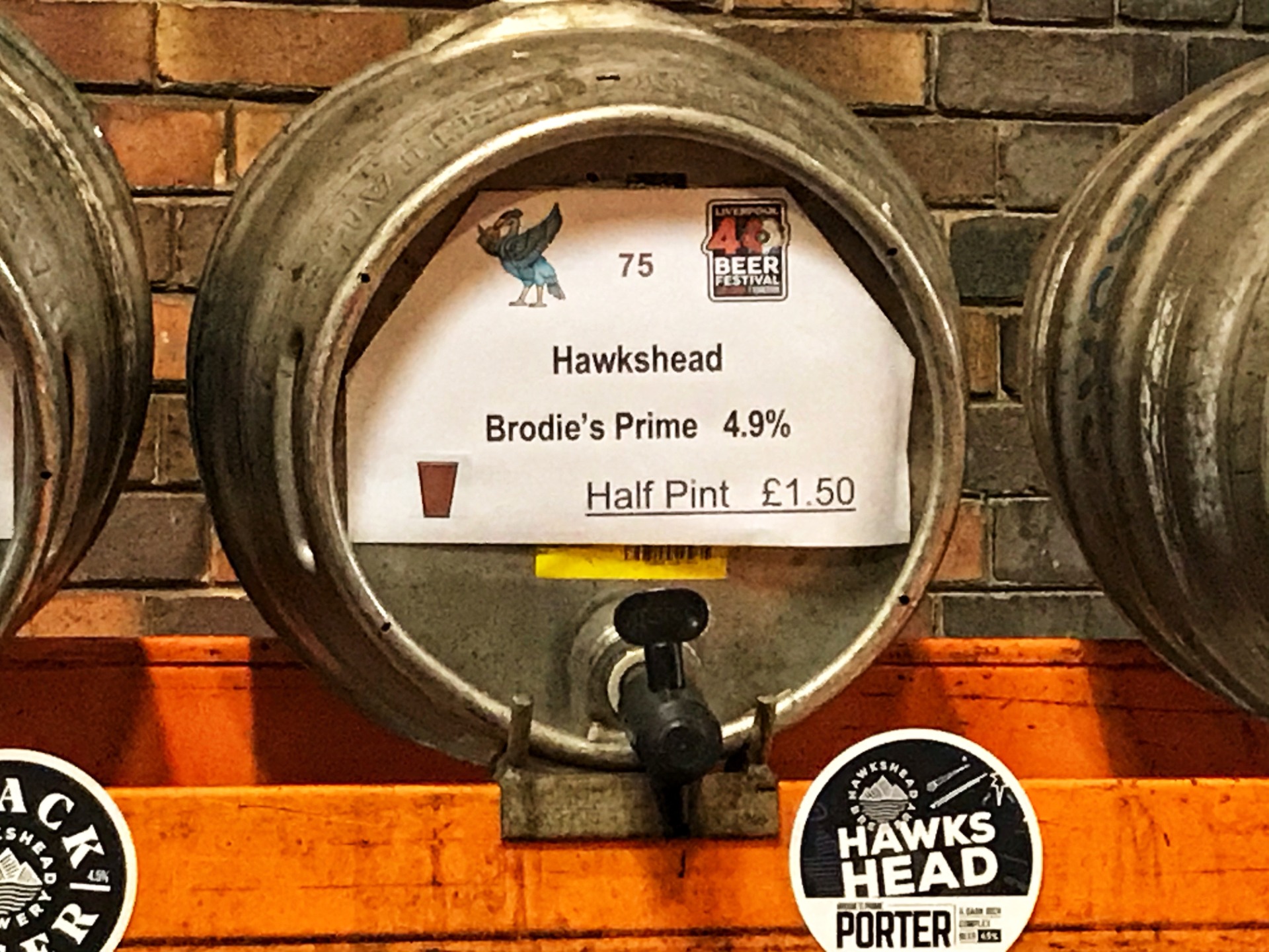 Hawkshead Brodie's Prime kuului oluiden aatelistoon. ©  Kari Ylänne