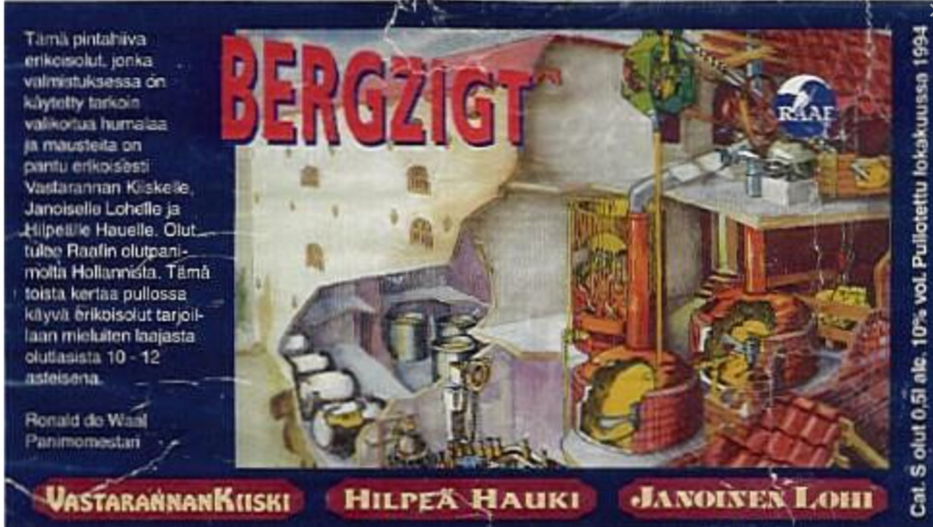 Berzigt oli kolmen "kalaravintolan" herkku.